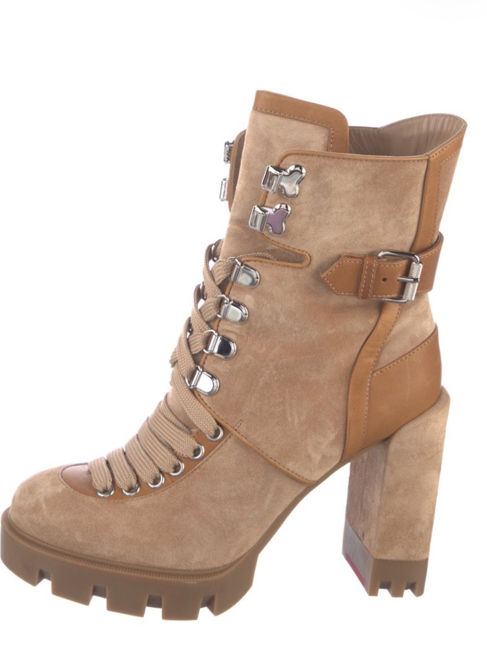 Christian Louboutin Suede Booties